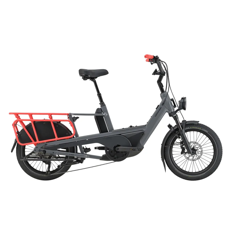 uPRISE Bikes Cannondale Cargowagen Neo 2 2024 Electric Cargo Bike - Grey | Price match, 365 day return s, 18-Month Warranty, Finance Available & Free UK Delivery